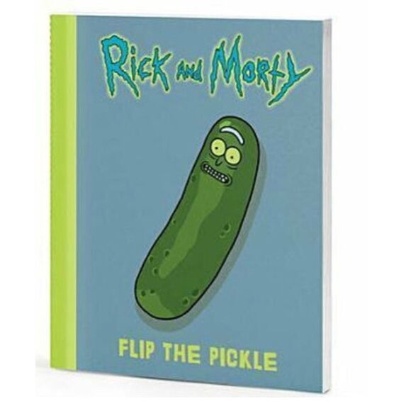 Rick & Morty Adult Swim 3 In Squeezable Talking Pickle Rick Mounted on Base. NEW - Picture 3 of 9